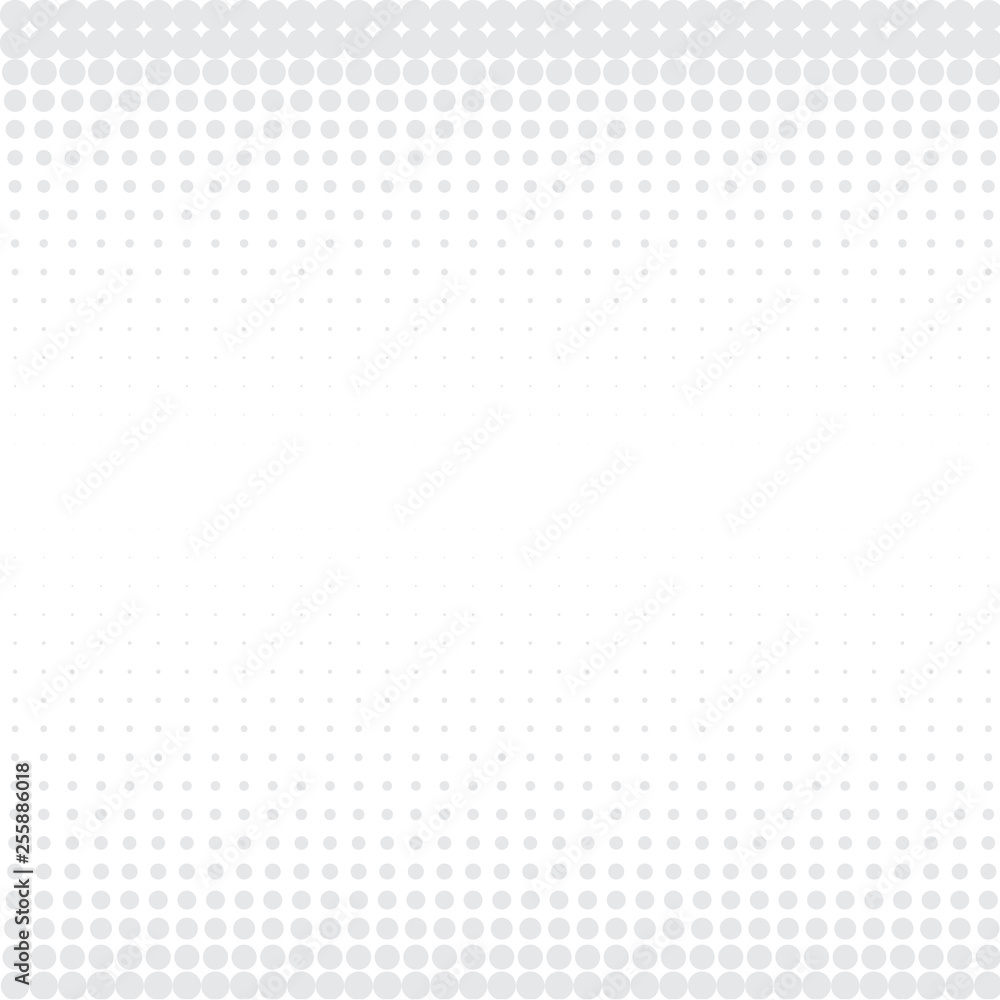 Background of gray dots on white.