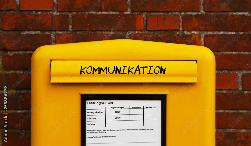 Fototapeta premium Kommunikation Briefkasten