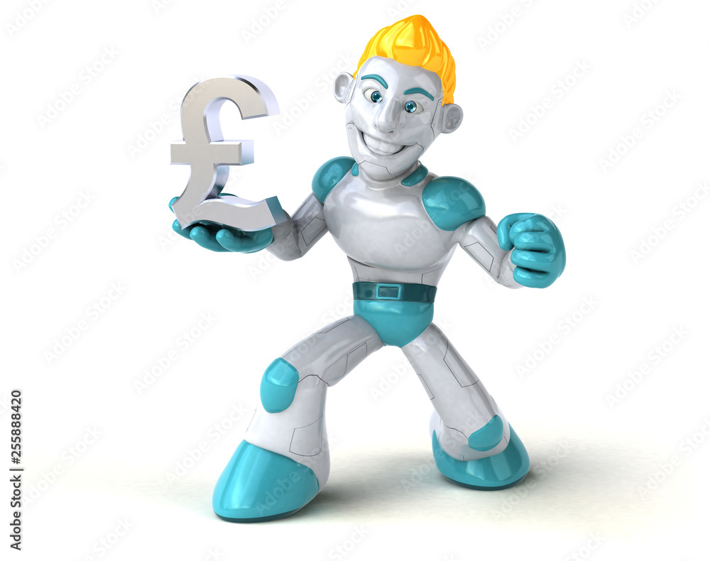 Robot - 3D Illustration Robot - 3D Illustration