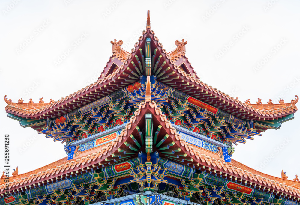 Arch of the Eaves of Confucius Temple in Suixi County, Guangdong Province