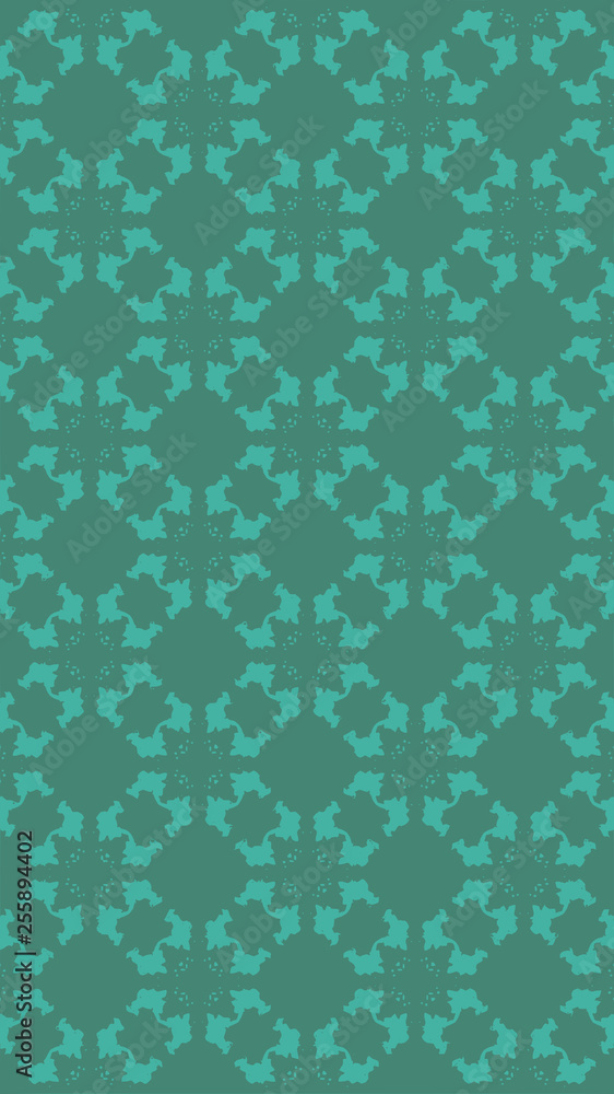 Ornate geometric pattern and two-tone abstract background Ornate geometric pattern and two-tone abstract background