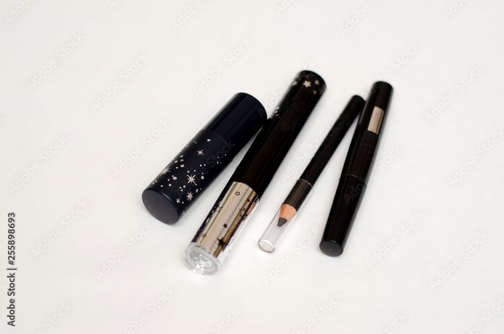 makeup set for face makeup on white background makeup set for face makeup on white background