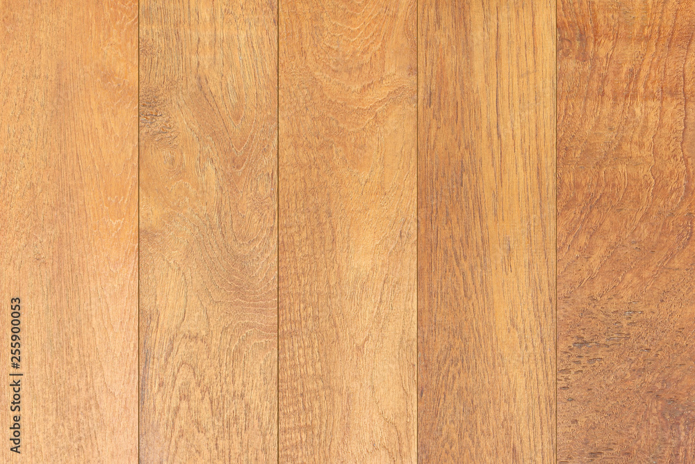 Naklejka premium brown wood plank texture background