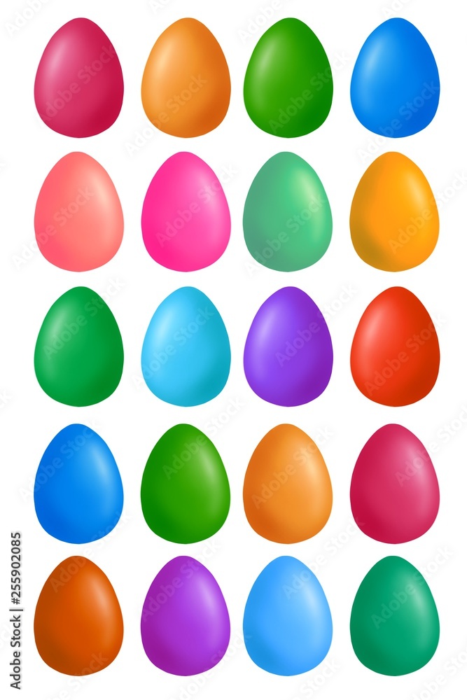 colored easter eggs colored easter eggs