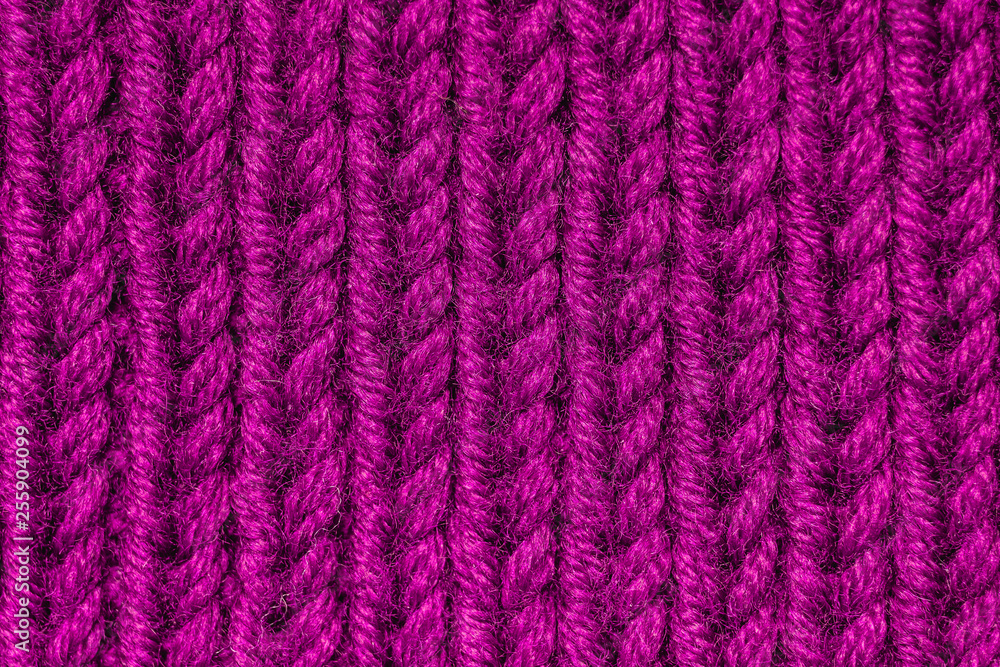 colourful knitted wool background
