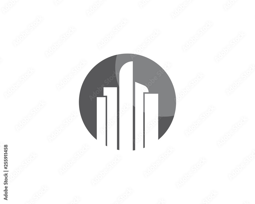 Real estate logo icon illustration Real estate logo icon illustration