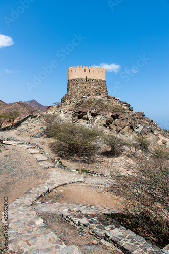 Al Bidiyah Fort in emirate of Fujairah in UAE photo