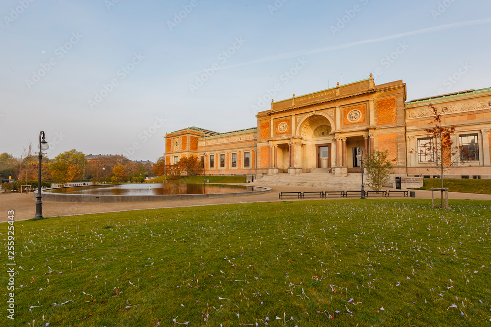 Exterior view of the famous Statens Museum for Kunst