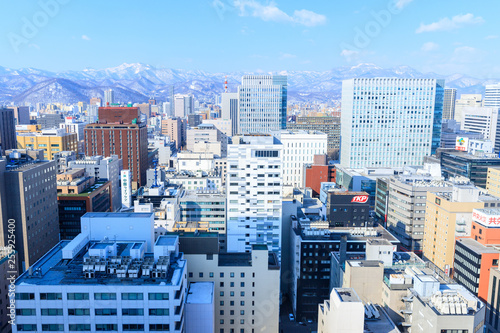 札幌の街並み