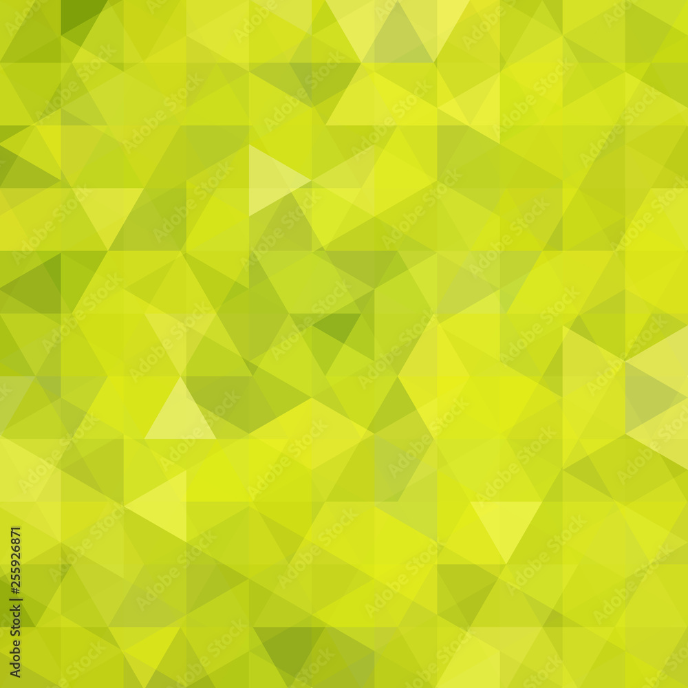 Abstract geometric style green background. Vector illustration