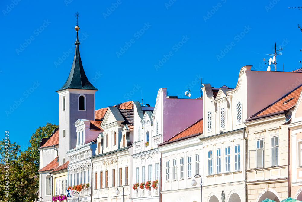historic architecture Domazlice, Czech Republic historic architecture Domazlice, Czech Republic