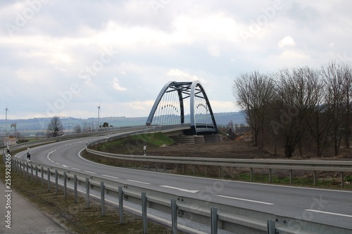 the new bridge over the weser
