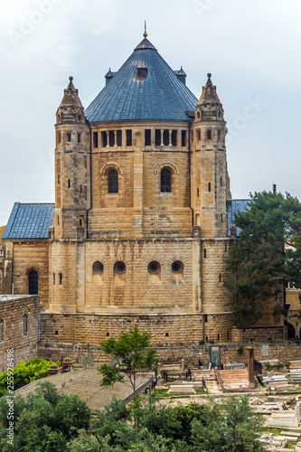 Christian temple and ancient cemetery