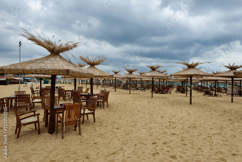 Beach in Golden Sands. Bulgaria