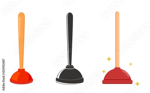 Toilet plunger housework supplies