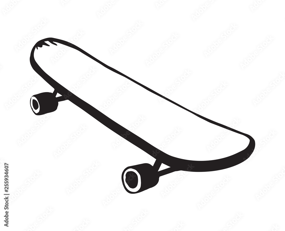 Vector illustration. Skate Vector illustration. Skate