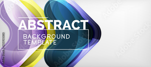 Light effects glossy arrows background