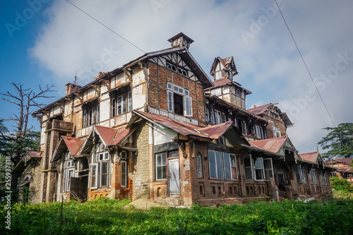 Abandoned house in Shimla, India