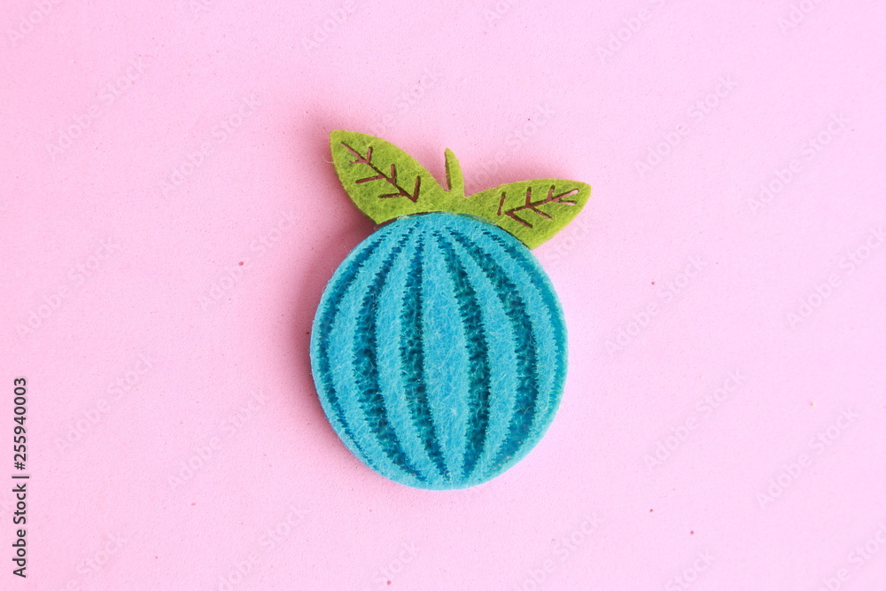fabric craft with fruit shape fabric craft with fruit shape