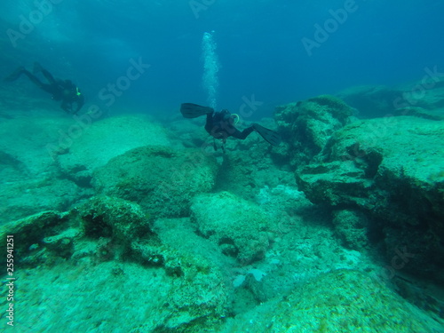 diver  scuba  diving  underwater  sea  cyprus  bubbles  girl  extreme  depth