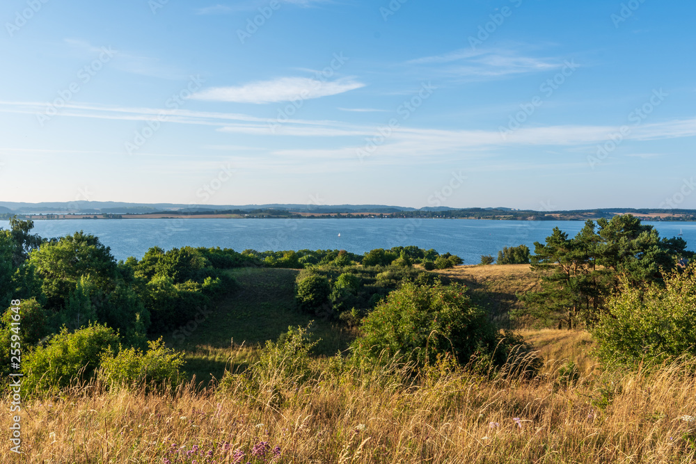 The landscape on island Ruegen, Germany The landscape on island Ruegen, Germany