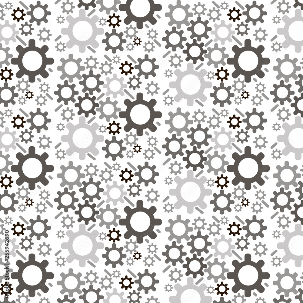 Background consisting of hexagons. Mechanisms of different sizes. Pattern Background consisting of hexagons. Mechanisms of different sizes. Pattern