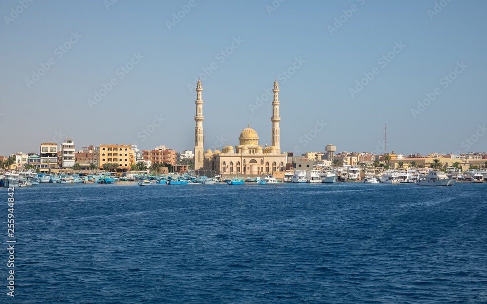 Mosque at the Red Sea