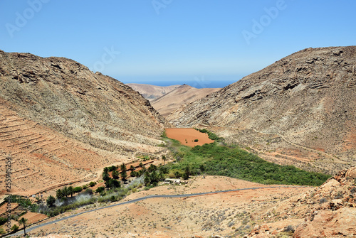 Fuerteventura scenery, Canary Islands. Spain