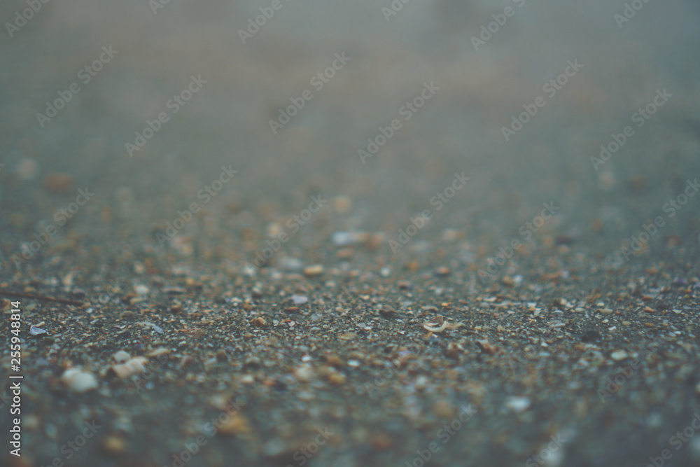Copy space of grey sand and blue color summer beach background. Copy space of grey sand and blue color summer beach background.