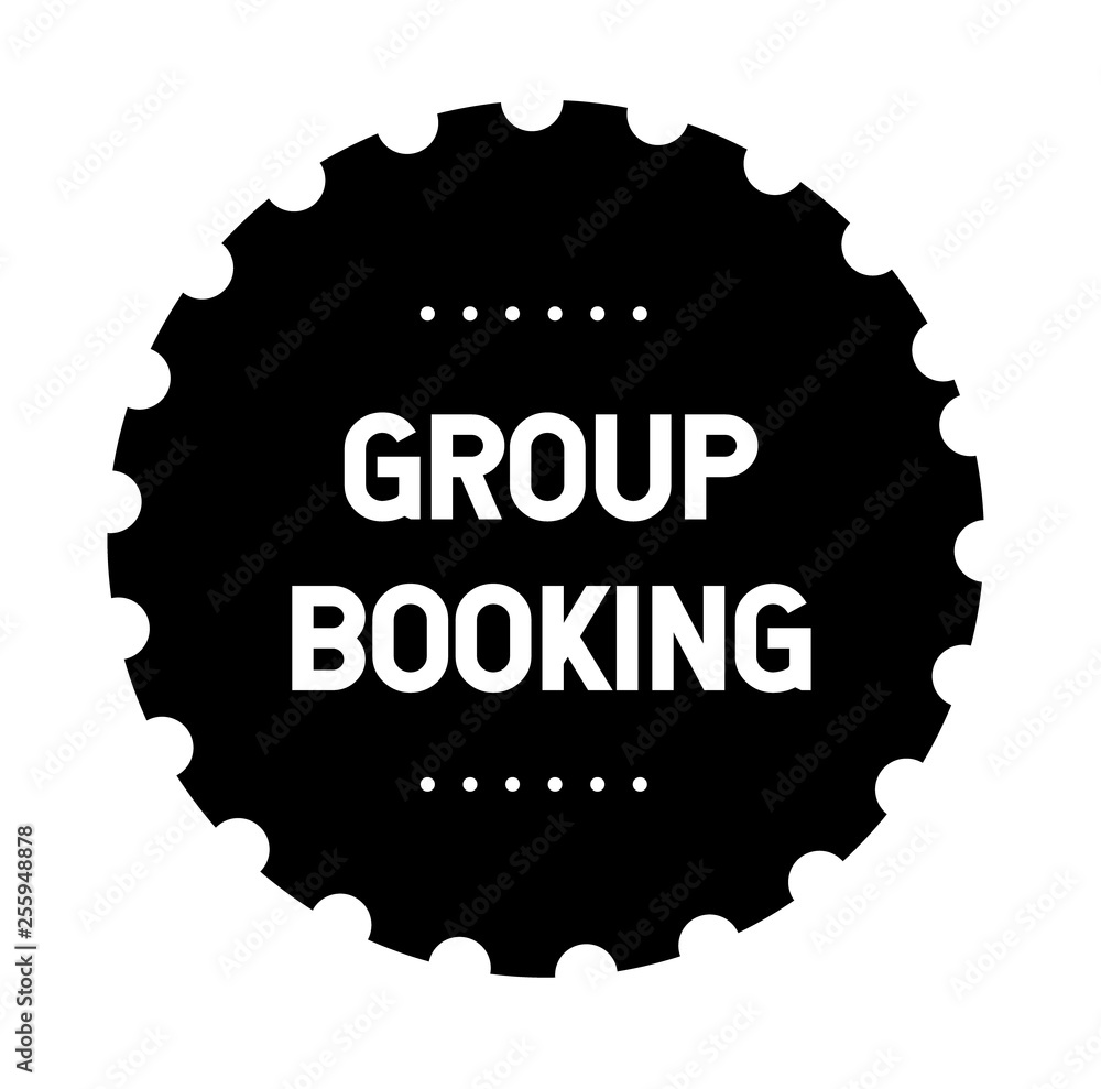group booking stamp