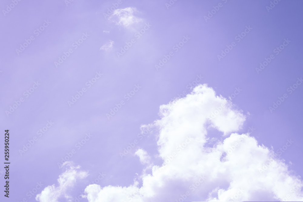 Purple sky background at sunset with clouds Purple sky background at sunset with clouds