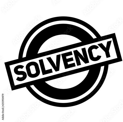 solvency black stamp