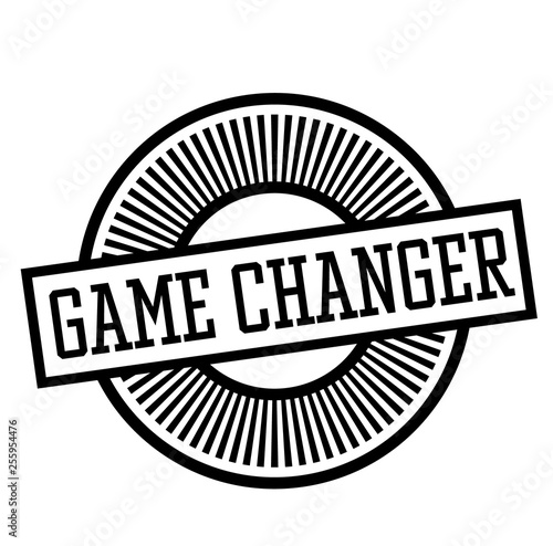 Billede på lærred game changer stamp