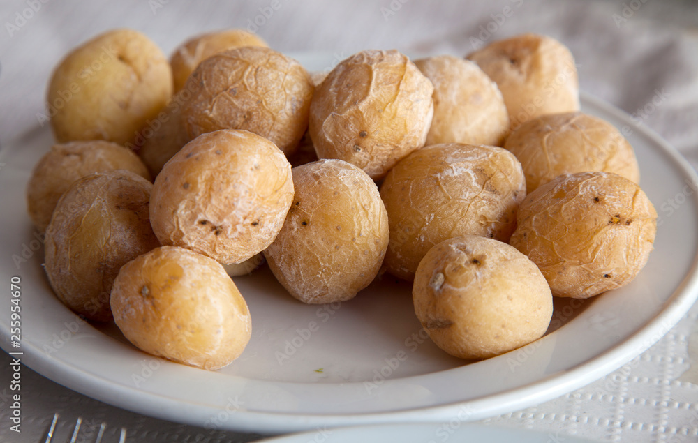 portion of Canarian potatoes portion of Canarian potatoes