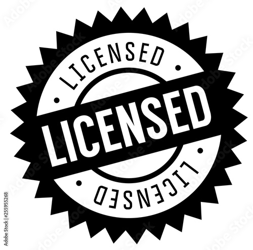 Licensed stamp illustration