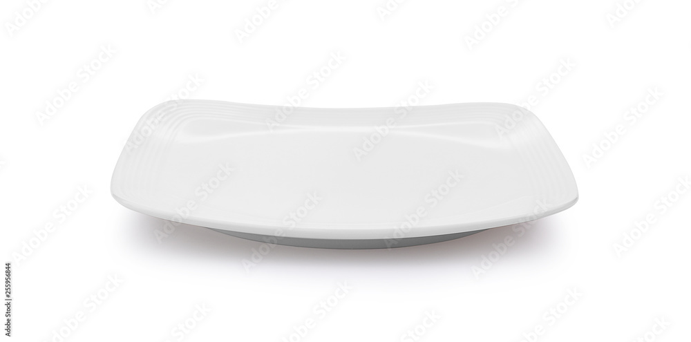 plate isolated on white background. plate isolated on white background.