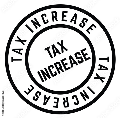 Tax Increase stamp