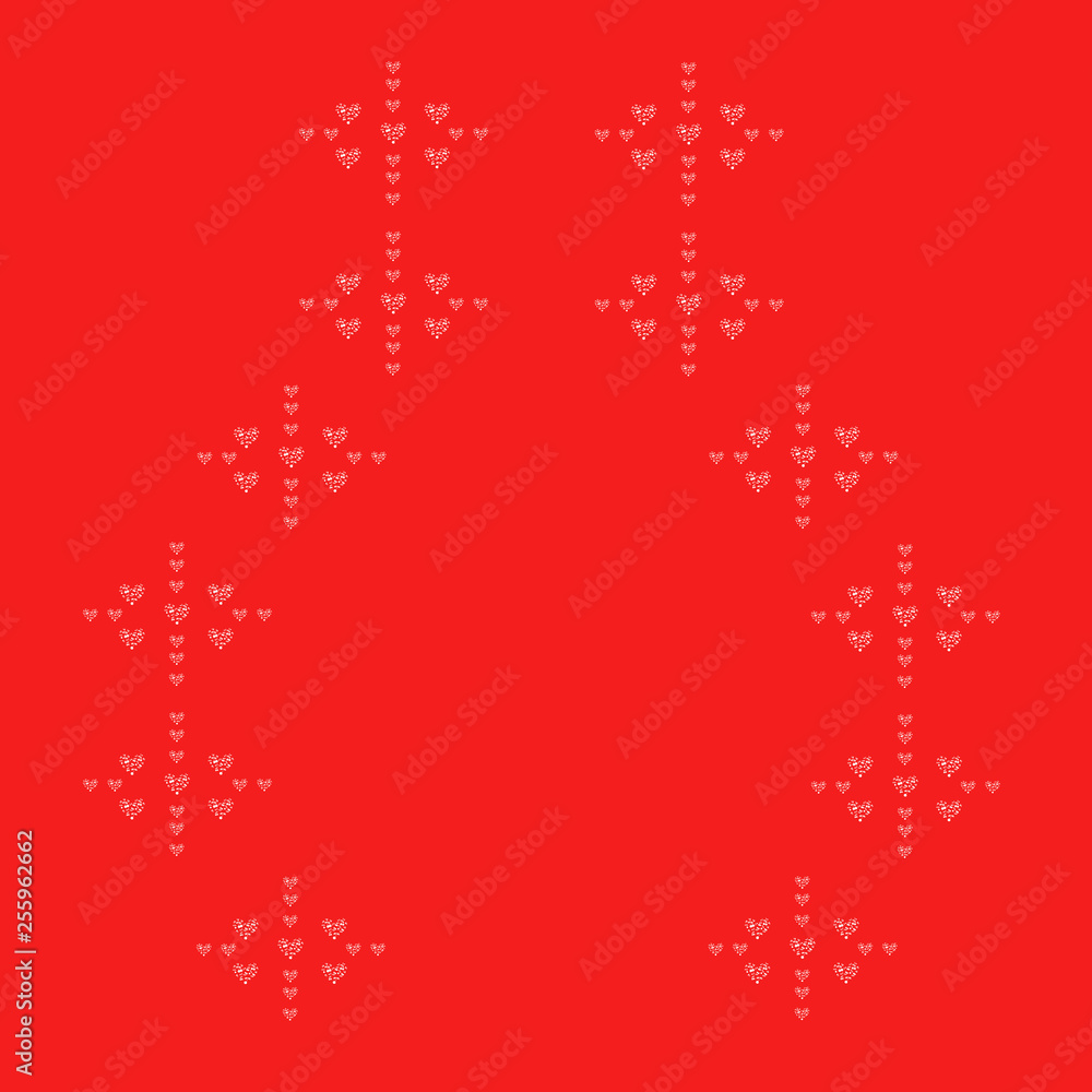 Pattern with cherries. - Illustration. Pattern with cherries. - Illustration.