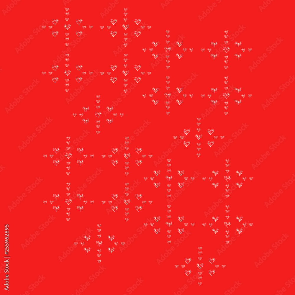 Pattern with cherries. - Illustration. Pattern with cherries. - Illustration.