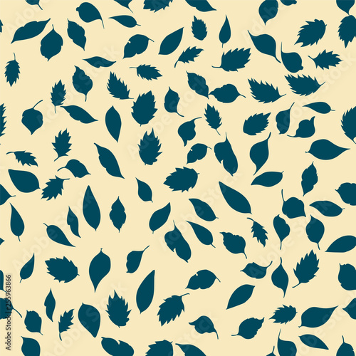 Seamless pattern. leaves
