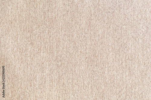 Brown cotton fabric weave background texture