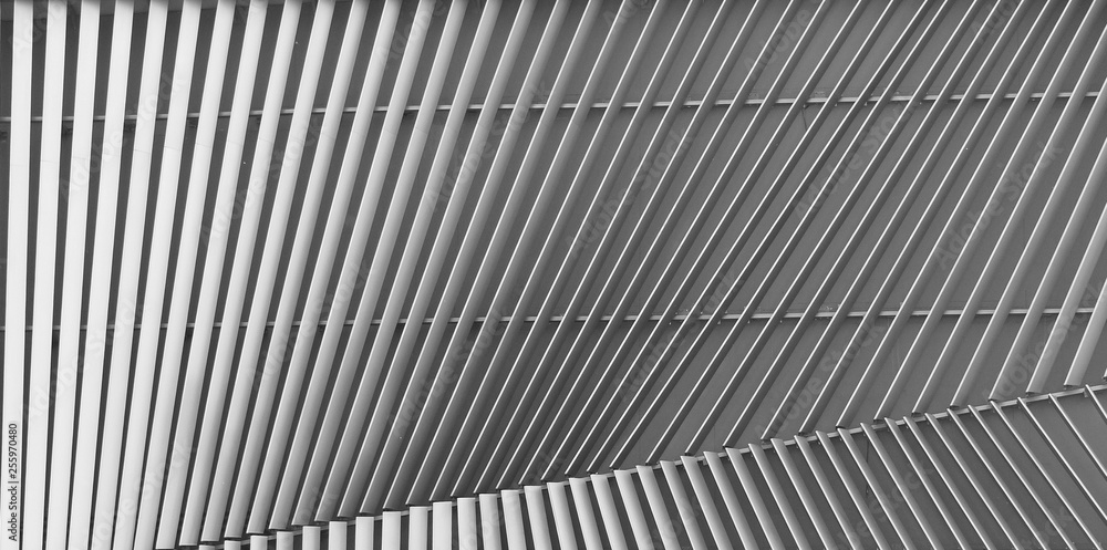 black and white aluminium architecture wall design pattern with light and shadow black and white aluminium architecture wall design pattern with light and shadow