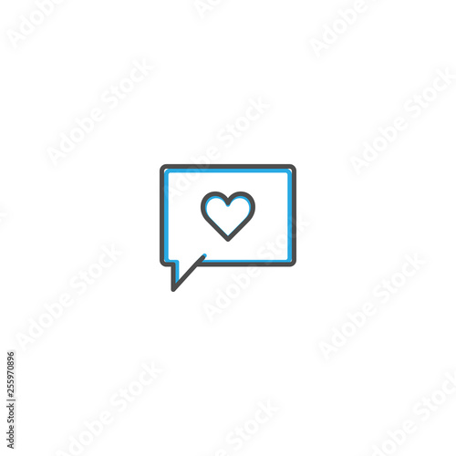Free Download Chat Icon Design. Lifestyle icon vector illustration - GFXLoad