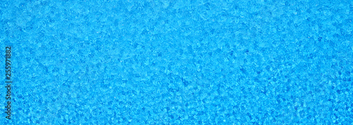 blue glass surface