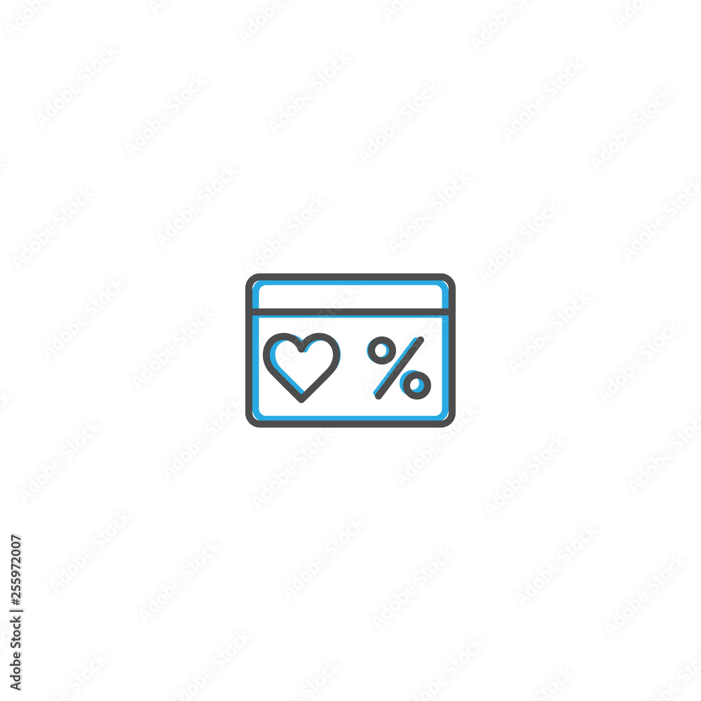 Coupon Icon Design. Lifestyle icon vector illustration Coupon Icon Design. Lifestyle icon vector illustration