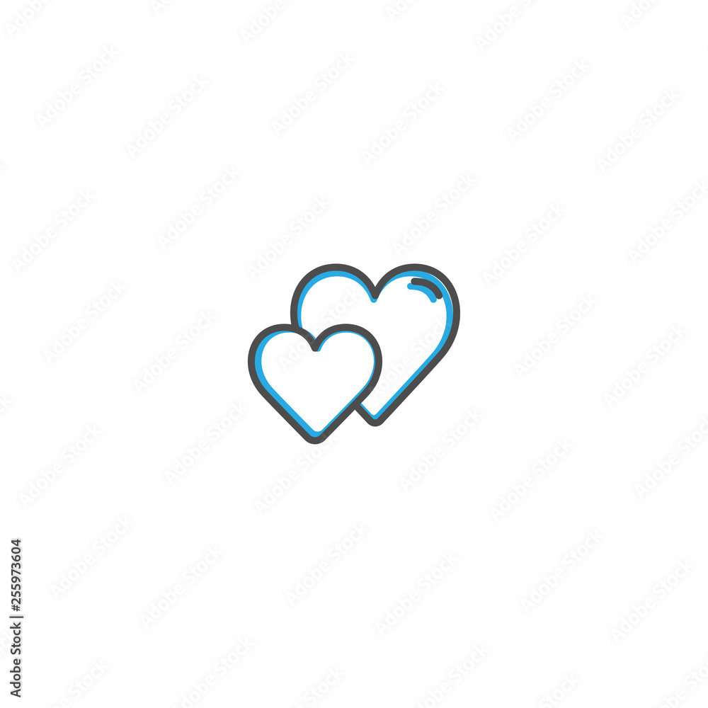 Heart Icon Design. Lifestyle icon vector illustration Heart Icon Design. Lifestyle icon vector illustration