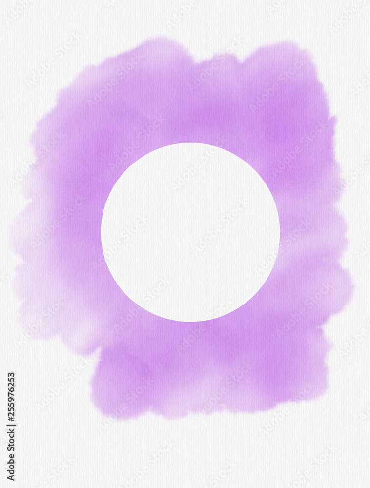 Hand draw watercolor abstract background with circles Hand draw watercolor abstract background with circles