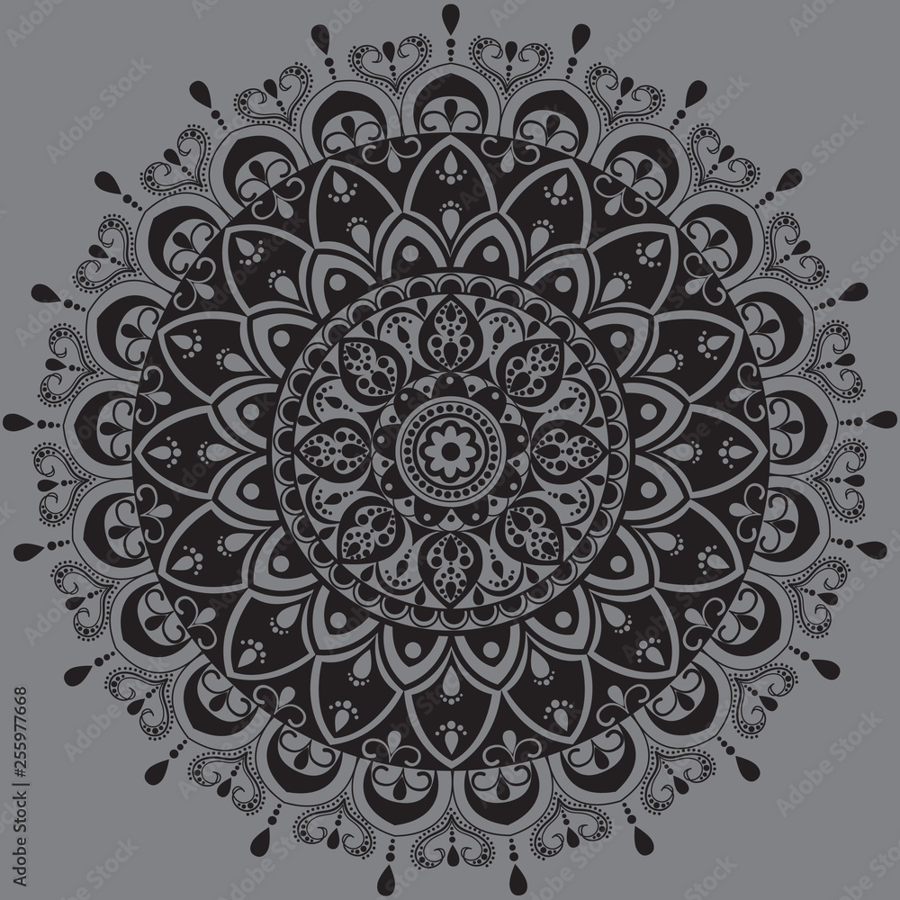 Mandala. Vintage decorative elements. Oriental pattern, Islam, Arabic, Indian motifs