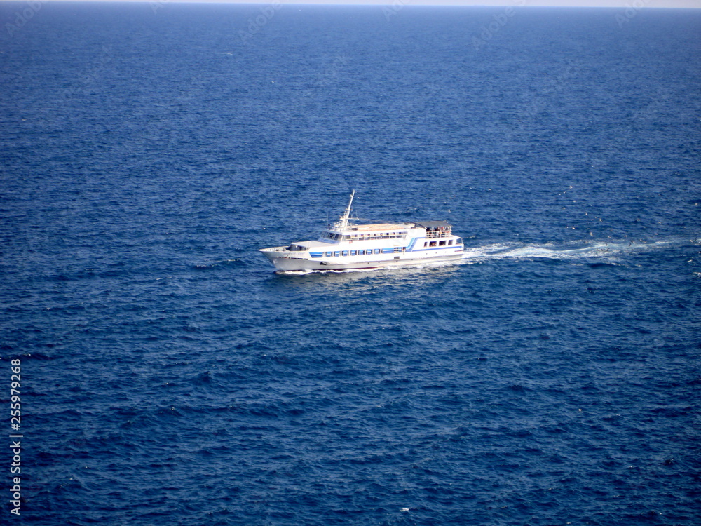 yacht in the sea yacht in the sea