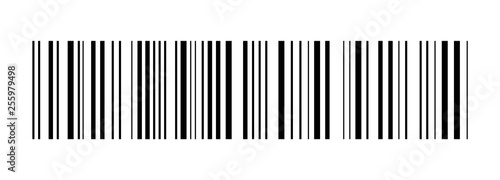 Realistic barcode. Barcode icon. Vector illustration. photo